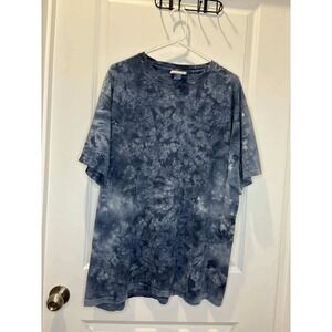 Margaritaville Tie Dye T-Shirt Blue No Shoes No Shirt No Problem Graphic Mens XL